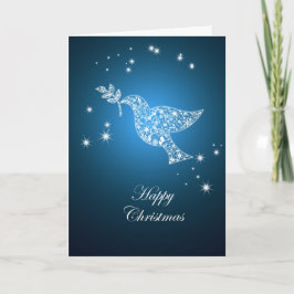 Dove of Peace Kerstkaart Feestdagen Kaart