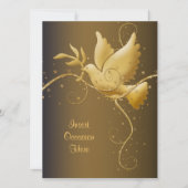 Dove of peace Kerstmis Kaart (Voorkant)