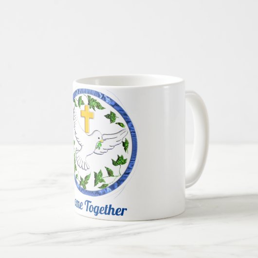 Dove of Peace Koffiemok (Voorkant rechts)