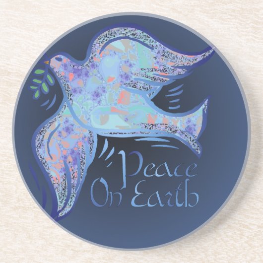 Dove of Peace Onderzetter (Voorkant)