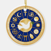 Dove of Peace Ornament (Voorkant)