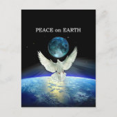 Dove of Peace over Planet Earth Briefkaart (Voorkant)