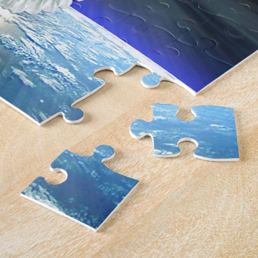 Dove of Peace over Planet Earth Legpuzzel (Zijkant)