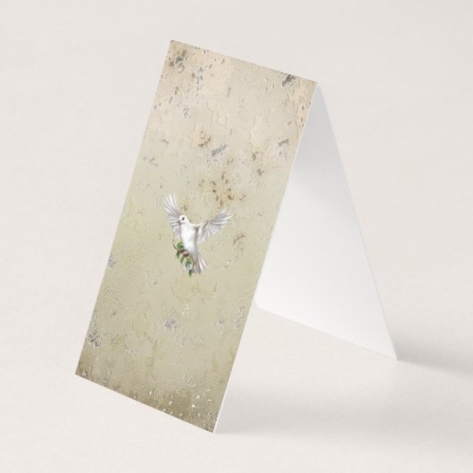 Dove of Peace Pasen Kaart (Achterkant)