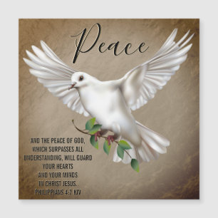 Dove of Peace Personalized Scripture Verse
