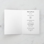 Dove of Peace Personalized Scripture Verse Programma (Binnen)