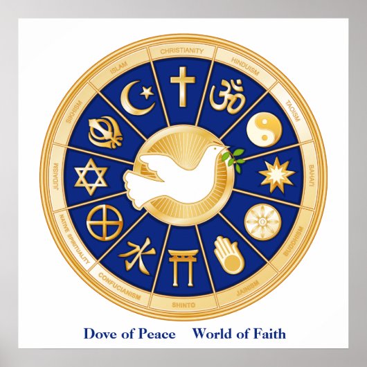 Dove of Peace Poster (Voorkant)