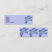 Dove of Peace Profile Cards Mini Visitekaartje (Voorkant / Achterkant)