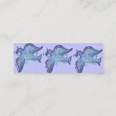 Dove of Peace Profile Cards Mini Visitekaartje (Achterkant)