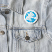 Dove of Peace Ronde Button 5,7 Cm (In situ)