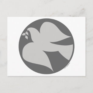 Dove of Peace Sign Briefkaart