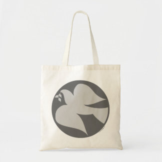 Dove of Peace Sign Tote Bag