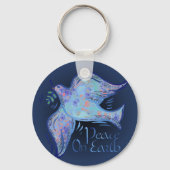 Dove of Peace Sleutelhanger (Voorkant)