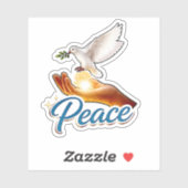 Dove of Peace Sticker (Vel)