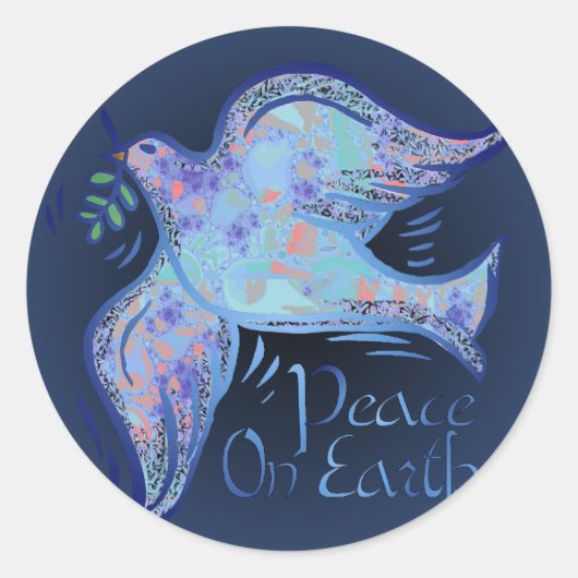 Dove of Peace Sticker (Voorkant)
