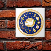 Dove of Peace Tegeltje