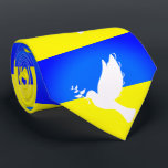 Dove of Peace Ukraine Flag Colors Stropdas Freedom<br><div class="desc">De vlag van Oekraïne - Dove of Peace - Freedom - Peace Support - Solidariteit - Oekraïense vlag - Sterk samen - de slachtoffers van de vrijheid! Laten we van de wereld een betere plek maken - iedereen samen! Een betere wereld begint - hangt af - heeft jou ook nodig!...</div>