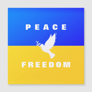 Dove of Peace - vlag van Oekraïne - vrede - vrijhe