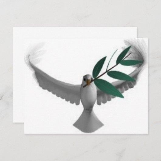 Dove-olivebranch (Voorkant / Achterkant)