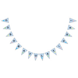 Dove on Branch Celebration Vlaggetjes