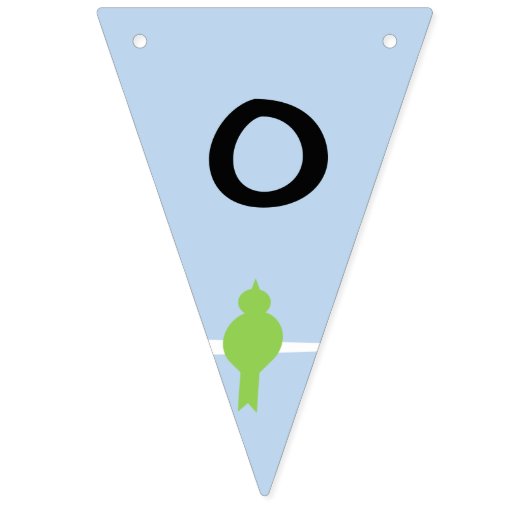 Dove on Branch Celebration Vlaggetjes (Tweede vlag)