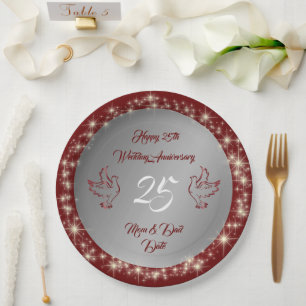 Dove past het 25e Jubileum Happy Silver aan Papieren Bordje
