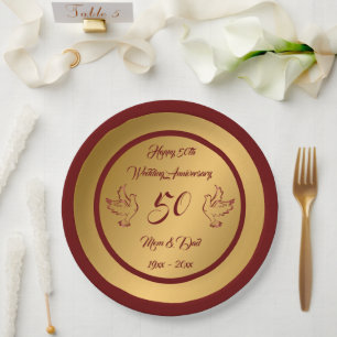 Dove past het Happy Gold 50e Jubileum aan Papieren Bordje