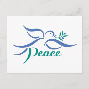 Dove Peace Briefkaart