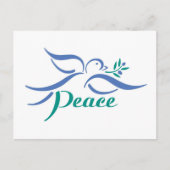 Dove Peace Briefkaart (Voorkant)