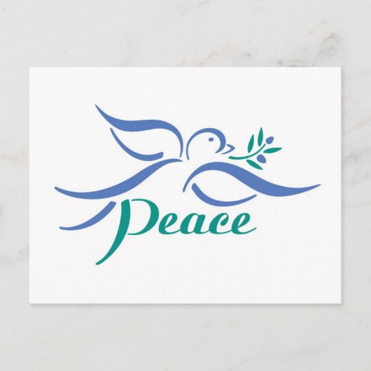 Dove Peace Briefkaart (Voorkant)