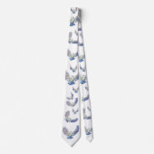 Dove Peace Christmas Stropdas Maureen Girard Bird (Voorkant)