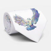 Dove Peace Christmas Stropdas Maureen Girard Bird (Opgerold)