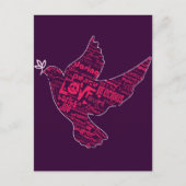 Dove Peace Collage Briefkaart (Voorkant)