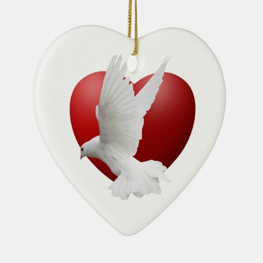 Dove Peace Ornament (Rechts)
