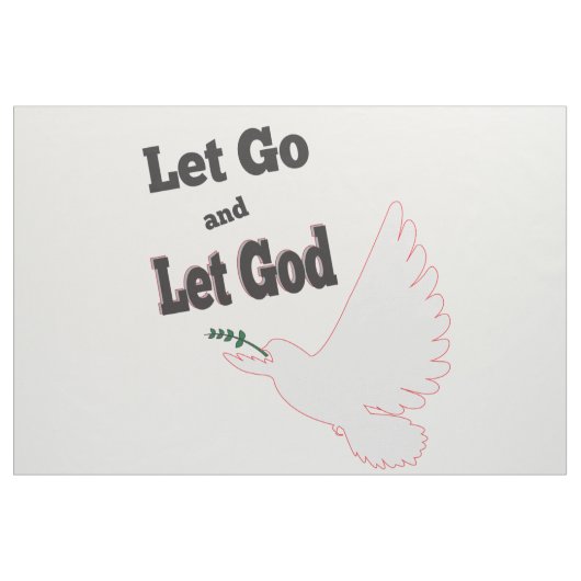 Dove Peace Stof (Yard (91,4 cm))
