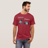 Dove Pigeoff op D010-0338A T-shirt (Voorkant volledig)