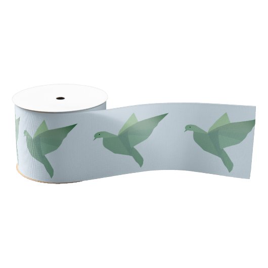 Dove Pigeon Art Ribbon Grosgrain Lint (Spoel)