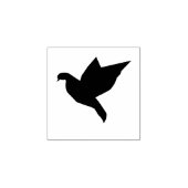 Dove, Pigeon Wood Art Stamp Rubberstempel (Afrduk)