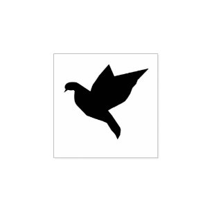 Dove, Pigeon Wood Art Stamp Rubberstempel