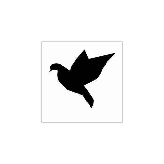 Dove, Pigeon Wood Art Stamp Rubberstempel (Afrduk)