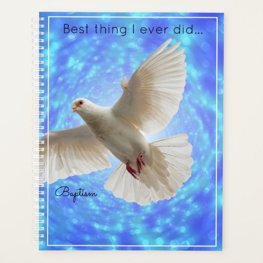Dove Planner Boek Beste Doper (Voorkant)