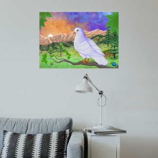 Dove | Prachtig levendig landschap Perfect Poster