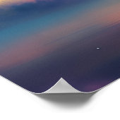 Dove & Rainbow Sky Poster (Hoek)