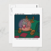 Dove Rudolph Briefkaart (Voorkant / Achterkant)