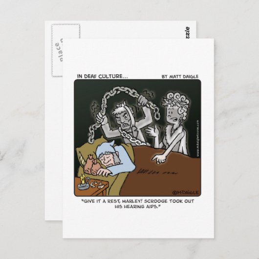 dove scrolon briefkaart (Voorkant / Achterkant)