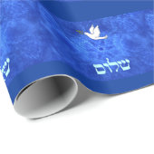Dove - Shalom Cadeaupapier (Rol Hoek)