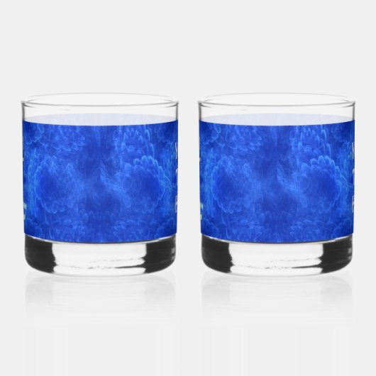 Dove - Shalom Fractal Whisky Glas (Links)