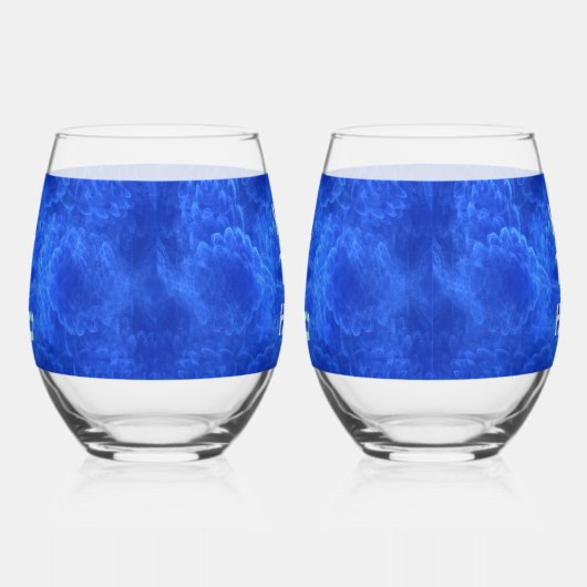 Dove - Shalom Fractal Wijnglas Zonder Voet (Links)