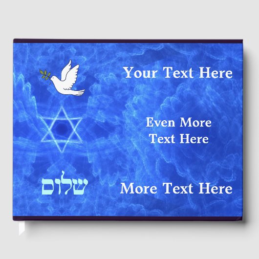 Dove - Shalom Gastenboek (Voorkant)