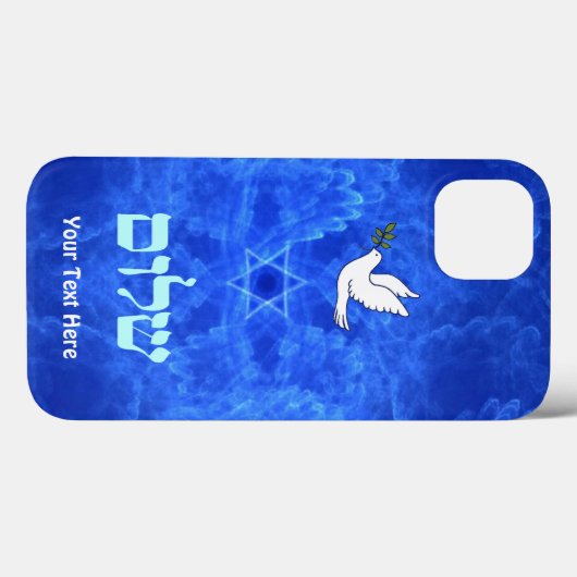 Dove - Shalom Hoesje-Mate iPhone Case (Achterkant (horizontaal))
